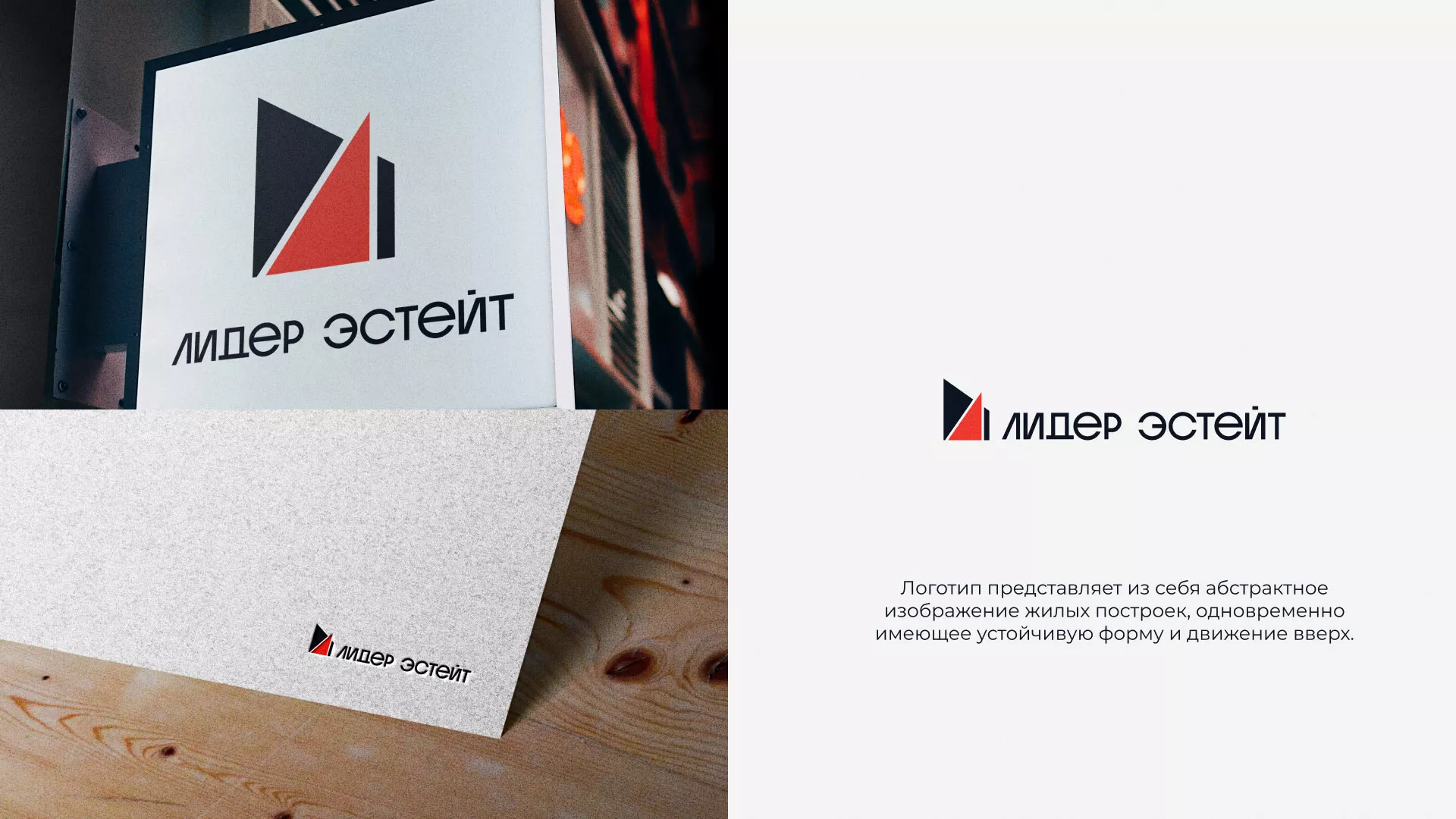 Сделали логотип для агентства недвижимости «Лидер Эстейт» в Шилке