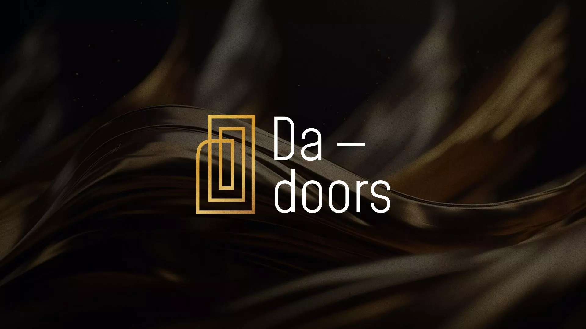 Разработка логотипа для компании «DA-DOORS» в Шилке